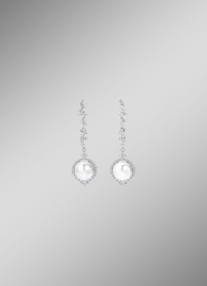 Schmuck-Set mit Süßwasser-Zuchtperlen, 2-teilig 