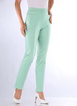 Hose mit abgesteppten Teilungsn&auml;hten 