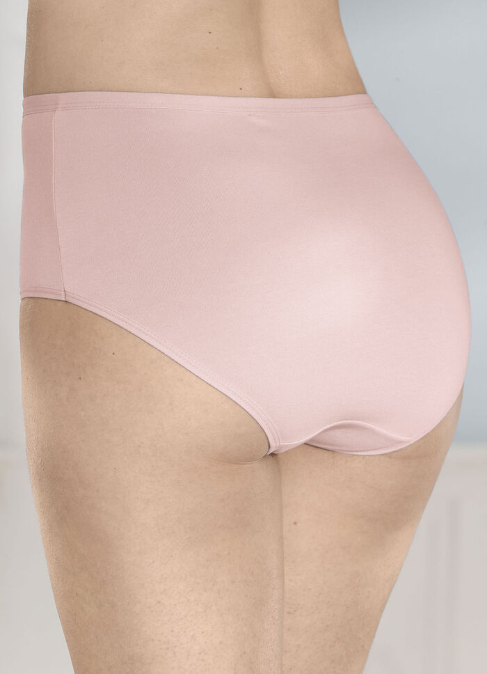 Fünferpack Slips mit elastischen Abschlüssen 