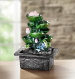 Beleuchteter Zimmerbrunnen 