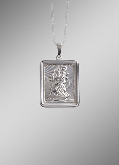 Massiver Anh&auml;nger aus Silber 