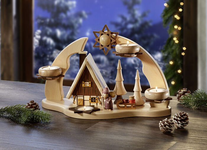 Teelichthalter aus dem Erzgebirge 