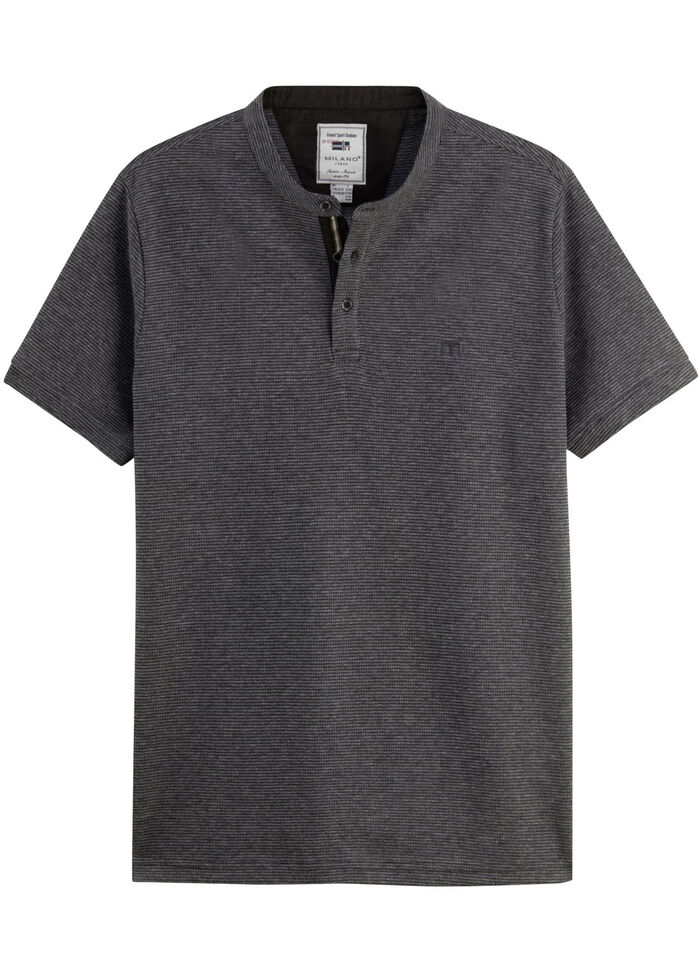 „Milano Italy“-Shirt DUNKELGRAU