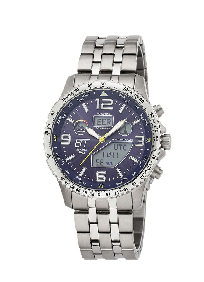 ETT Professional Funk-Solar-Herrenuhr 