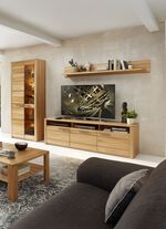 Wohnwand mit LED-Beleuchtung 