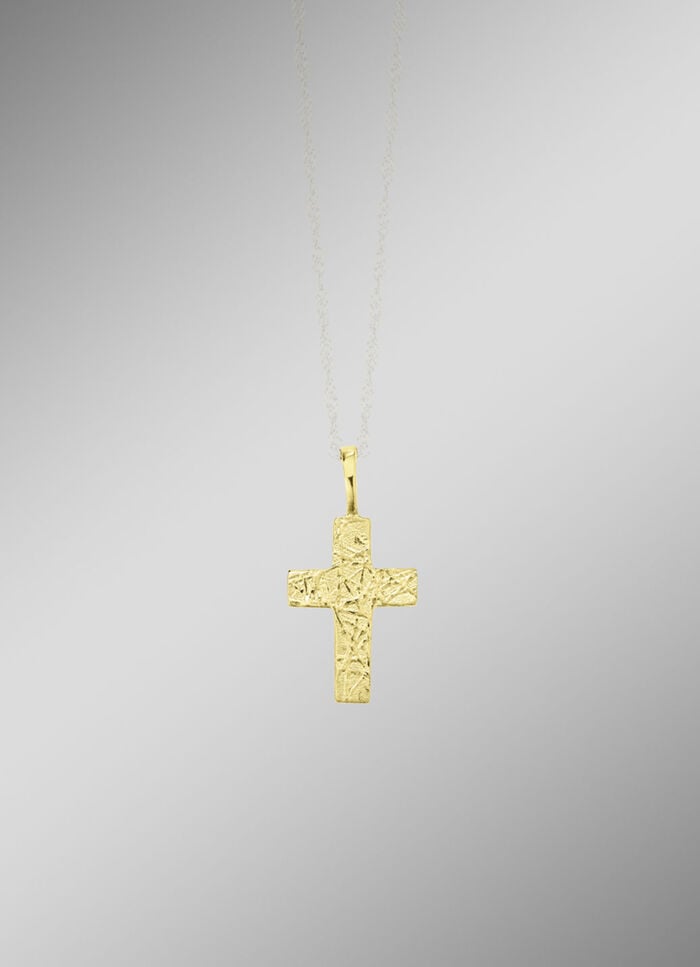 Kreuz-Anhänger aus Gold 