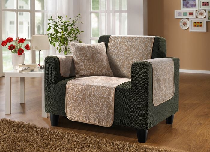 Wohnaccessoires mit Fleckschutz-Ausr&uuml;stung BRAUN