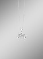 Bezaubernde "Elefant"-Anhänger mit Ankerkette 