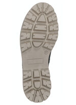 Trendige Stiefelette mit kuscheligem Lammfellfutter SCHWARZ