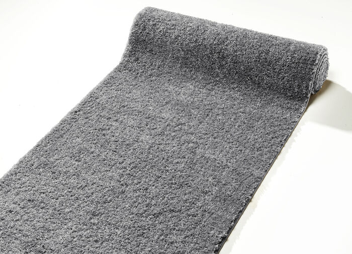 Pflegeleichter Läufer nach Wunschmaß ANTHRAZIT