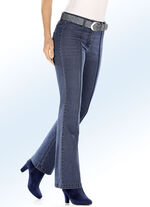 Jeans in angesagter Boot Cut-Form JEANSBLAU