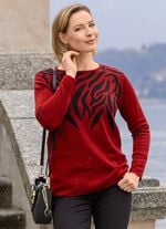 Pullover mit edler Strasszier 