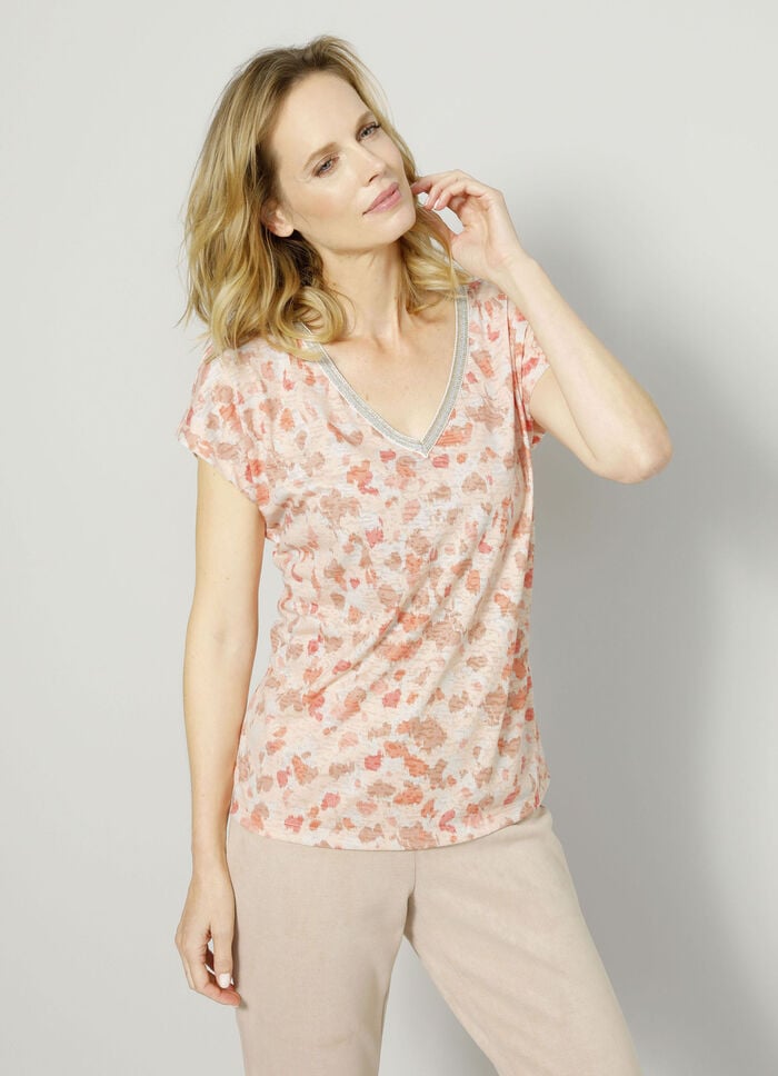 Shirt mit dekorativem Zierband 