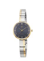 ETT-Solar-Damenuhr ELS-12151-52M mit Quartzuhrwerk 