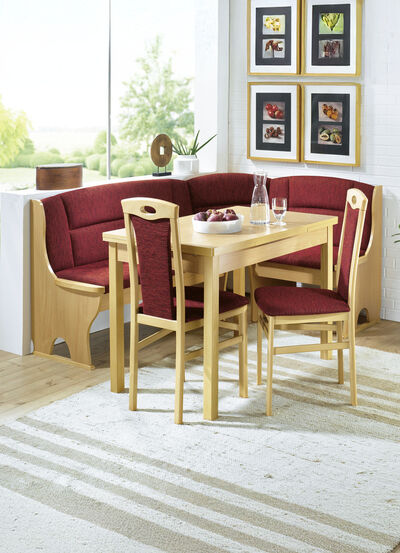 Elegante Eckbankgruppe, 4-teilig 