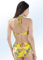 Bikini mit Bügel, Höschen seitlich raffbar 