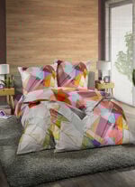 Bettwäsche-Garnitur in Mako-Satin Qualität BUNT