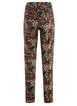 Hose in angesagter Tierfelldessinierung 