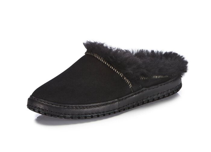 Gemini Pantoffel aus weichem, bestem Veloursleder 