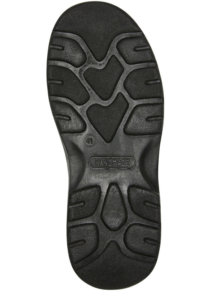 Sandale mit verstellbarer Klettspange SCHWARZ