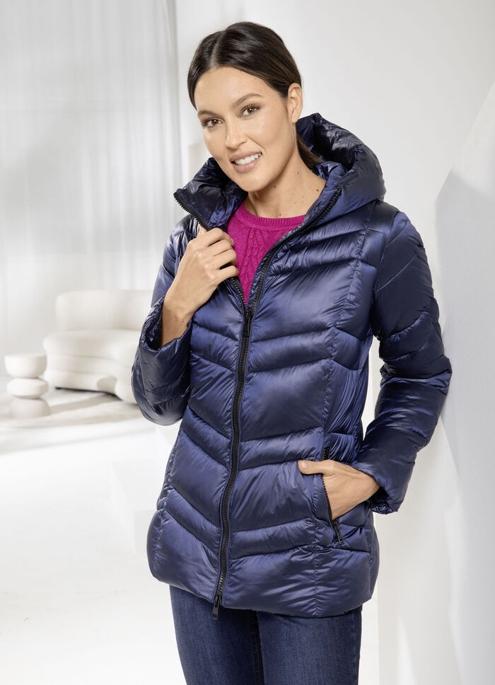 Funktionsjacke mit 2-Wege-Reißverschluss 