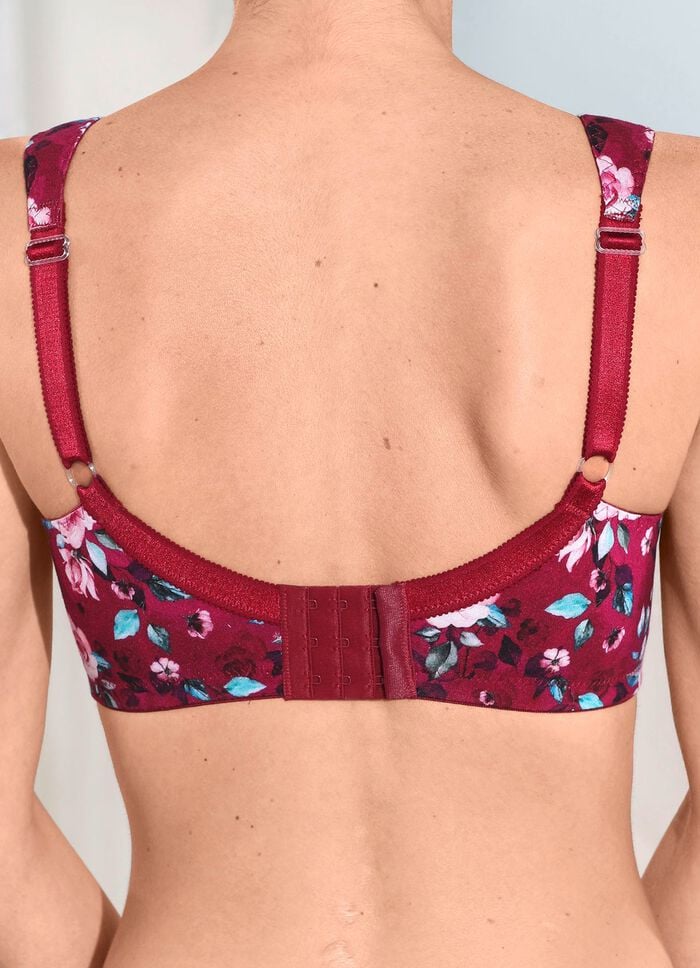 BH mit farbharmonischem Floraldessin 