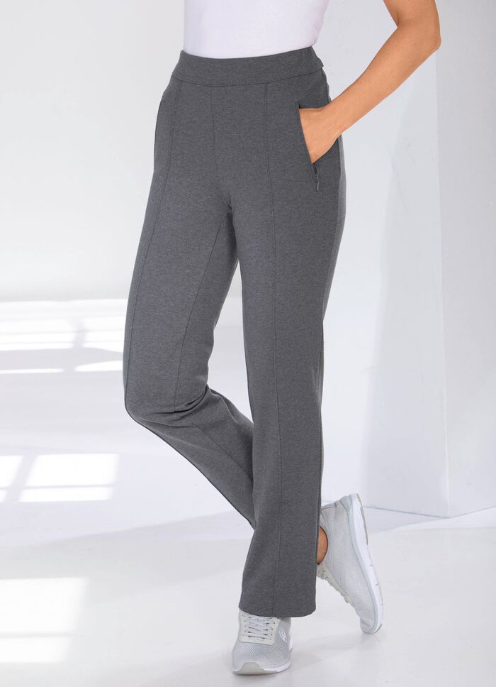Freizeithose von „Athlet“  ANTHRAZIT MELIERT