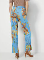 Hose mit ausdrucksstarker Dessinierung 