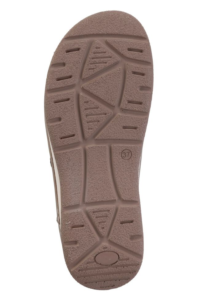 ELENA EDEN, bequeme Damen-Pantoletten, Weite H, mit herausnehmbarem Fu&szlig;bett 