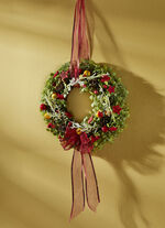 Wandkranz mit passendem Textilschleifenband 