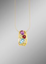 Eleganz in jedem Detail: Anh&auml;nger mit echten Edelsteinen 