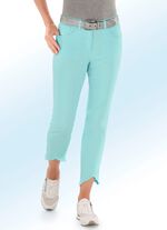 Hose in 7/8-L&auml;nge mit interessantem Fransenabschluss 