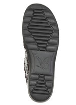 Caprice, elegante Damen-Slipper, Weite H, mit herausnehmbarem Fußbett BURGUND