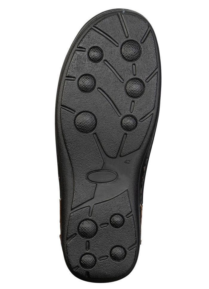 GINO GALANTE, klassische Herren-Schnürschuhe, mit herausnehmbarem Fußbett MARONE