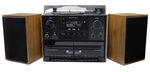 Nostalgie-Stereoanlage mit Fernbedienung BRAUN