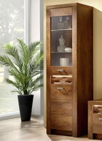 Wohnzimmermöbelprogramm mit LED-Beleuchtung ESCHE HELL