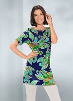 Tunika mit farbrillantem Inkjet-Druck 