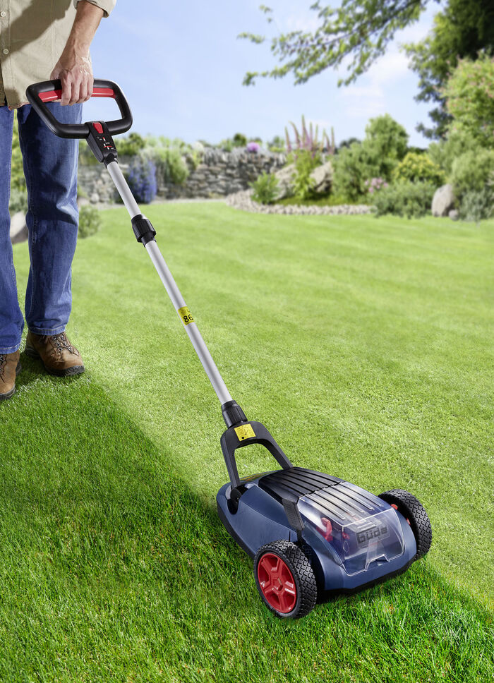 Akku-Einhandrasenmäher ERM 18-0  (Akku und Ladegerät nicht im Lieferumfang) 