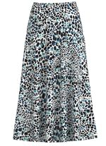 Rock mit farbbrillantem Druck 