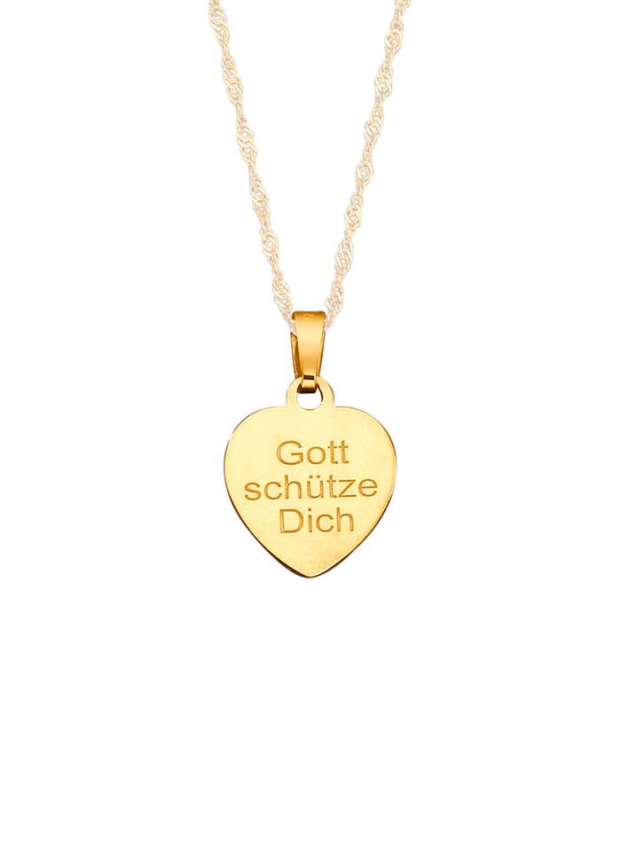 Anh&auml;nger Schutzengel mit Diamantschnitt 