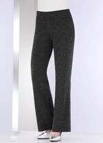 Hose mit edel funkelndem Glanzgarn 