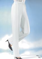 Hose in bequemer Schlupfform  in 8 Farben ECRU
