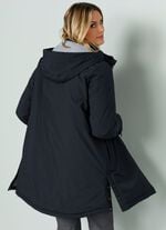 Funktionsjacke mit abnehmbarer Kapuze 