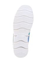 Waldl&auml;ufer Slipper aus beschichtetem, floral bedrucktem Textilmaterial 