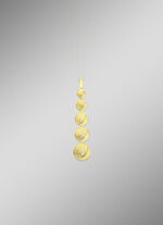 Moderner Anhänger mit Zirkonia  