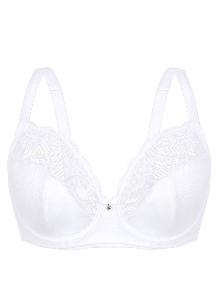 Sassa B&uuml;gel-BH mit elastischer Spitze WEISS