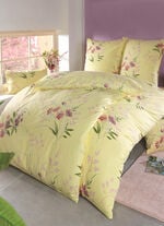 Bettwäsche-Garnitur in Soft-Renforcé Qualität von Florella GELB