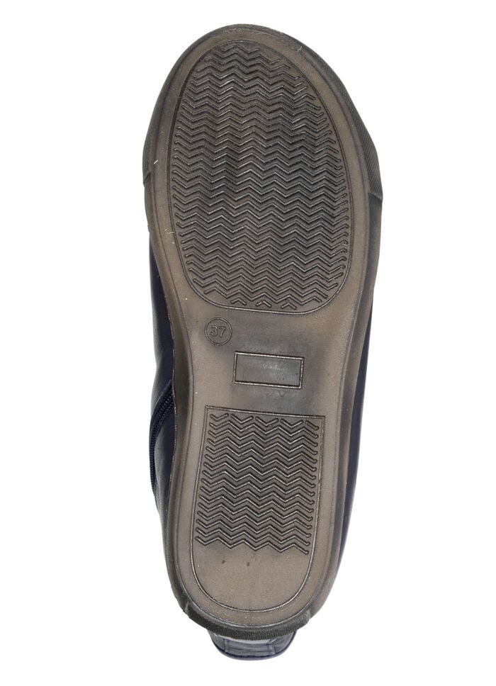 Andrea Conti, klassiche Damen-Stiefeletten, Winterschuhe, mit herausnehmbarem Fußbett MARINE