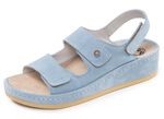 Mubb, bequeme Damen-Sandalen, Weite H, mit herausnehmbarem Fu&szlig;bett 