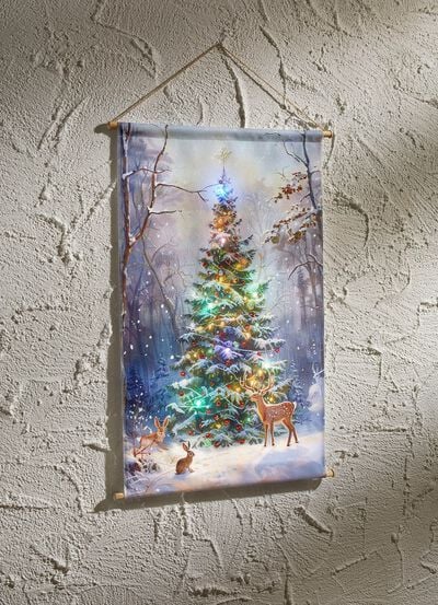 Beleuchtetes Wandbild 